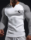 Χαμηλού Κόστους Ανδρικό Γραφικό T-shirt-Γραφική Συνδυασμός Χρωμάτων Μυς Καθημερινά Κλασσικό Καθημερινό Ανδρικά 3D εκτύπωση Μπλουζάκι Βάφλα πουκάμισο Πουκάμισο Raglan T Υπαίθρια Αθλήματα Αργίες Εξόδου Κοντομάνικη μπλούζα