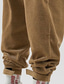 tanie Chinosy-Męskie Garnitury Spodnie sztruksowe Spodnie Plisowane spodnie Spodnie garniturowe Przednia kieszeń Prosta noga Równina Komfort Biznes Codzienny Święto Moda Szykowne i nowoczesne Czarny Khaki