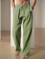 billige afslappede bukser-Herre Afslappet Grafisk Kokos palme Bukser Medium Talje Dagligdagstøj Ferierejse I-byen-tøj Forår Efterår Regulær