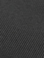abordables t-shirts et débardeurs actifs pour hommes-Homme Chemise de sport T-shirt de sport Col Ras du Cou manche longue Sport &amp; Loisir Aptitude Gymnastique Flexible Plein Noir Blanche Tenues de Sport Mode Sport