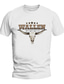 Χαμηλού Κόστους Ανδρικό Γραφικό T-shirt-δυτικός Cowboy Μαύρο Λευκό Ρουμπίνι Μπλουζάκι Ανδρικά Γραφικός Μείγμα Βαμβακιού Πουκάμισο Αθλήματα Κλασσικό Πουκάμισο Κοντομάνικο Άνετο μπλουζάκι Υπαίθρια Αθλήματα Αργίες Καλοκαίρι