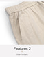 cheap Linen Pants-Men&#039;s Vintage Ethnic Sunfire Linen Pants Pants Trousers Mid Waist Outdoor Daily Wear Streetwear Fall &amp; Winter Regular Fit
