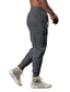 cheap Men&#039;s Active Pants-Men&#039;s Fleece Pants Joggers Track Pants Outdoor Athleisure Daily Sports Quick Dry Soft Comfortable Drawstring Elastic Waist Plain Full Length Fashion Casual Activewear Black Dark Grey Micro-elastic