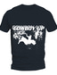 Χαμηλού Κόστους Ανδρικό Γραφικό T-shirt-δυτικός Cowboy Μαύρο Λευκό Μπορντώ Μπλουζάκι Ανδρικά Γραφικός Μείγμα Βαμβακιού Πουκάμισο Αθλήματα Κλασσικό Πουκάμισο Κοντομάνικο Άνετο μπλουζάκι Υπαίθρια Αθλήματα Αργίες Καλοκαίρι