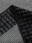 Χαμηλού Κόστους ανδρικό πουλόβερ πουλόβερ-Ανδρικά Πουλόβερ πουλόβερ Πουλόβερ με ζιβάγκο Πλεκτό πουλόβερ Κοτλέ Καλώδιο Πλέκω Κανονικό Βασικό Συνδυασμός Χρωμάτων Ζιβάγκο Διατηρείτε Ζεστό Σύγχρονη Σύγχρονη Καθημερινά Ρούχα Εξόδου Ρούχα