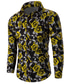 cheap Men&#039;s Printed Shirts-Valentine&#039;s Day Graphic Rose Novelty Casual Men&#039;s Shirt Vacation Casual Daily Weekend Spring &amp; Summer Fall &amp; Winter Turndown Long Sleeve Violet, Yellow, Red S, M, L 4-Way Stretch Fabric Shirt Normal