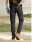 cheap Chinos-Men&#039;s Trousers Chinos Chino Pants Elastic Waist Front Pocket Plain Comfort Business Daily Holiday Fashion Chic &amp; Modern Black Khaki