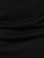 رخيصةأون لعبة البولو الكلاسيكية-رجالي قميص بولو زر يصل العاب الكرة والصولجان فضفاض مناسب للعطلات Lapel كم قصير موضة أساسي ألوان متناوبة بقع جيب الصيف عادي أسود أزرق سماوي قميص بولو