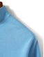 voordelige poloshirt met rits-Voor heren POLO Shirt Pullover Alledaagse kleding Vakantie Kwart ritssluiting Lange mouw Modieus Basic Effen Rits omhoog Lente &amp; Herfst Normale pasvorm Zwart Wit Marineblauw blauw POLO Shirt