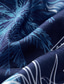 billiga Tropiska skjortor-Grafisk Palmträd Palmblad Hawaiisk Herr Friluftskläder Dagliga kläder Helgen Sommar Nedvikt Kortärmad Blå Grå S M L Skjorta Vanligt