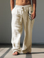 Χαμηλού Κόστους casual παντελόνι-Ανδρικά Καθημερινό Γραφική Stea Τοτέμ Παντελόνια Μεσαία Μέση Καθημερινά Ρούχα Διακοπές Εξόδου Άνοιξη Φθινόπωρο Κανονικό
