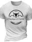 Χαμηλού Κόστους Ανδρικό Γραφικό T-shirt-Cowboy Μαύρο Λευκό Μπορντώ Μπλουζάκι Ανδρικά Γραφικός Μείγμα Βαμβακιού Πουκάμισο Αθλήματα Κλασσικό Πουκάμισο Κοντομάνικο Άνετο μπλουζάκι Υπαίθρια Αθλήματα Αργίες Καλοκαίρι Ρούχα σχεδιαστών μόδας Τ M