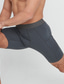 cheap Mens Active Shorts-Men&#039;s Athletic Shorts Compression Shorts Running Shorts Gym Shorts Going out Weekend Breathable Quick Dry High Elasticity Elastic Waist with Phone Pocket Plain Short Gymnatics Activewear Wine Red
