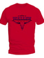 abordables T-shirts graphiques pour hommes-Occidental Cowboy Noir Blanche Rouge T shirt Tee Homme Graphique Mélange de Coton Chemise Sportif Classique Chemise Manche Courte T-shirt confortable Sport extérieur Vacances Eté Vêtements de