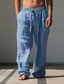 abordables pantalons décontractés-Homme Rétro Vintage Graphic Foi Pantalon Taille médiale Usage quotidien Vacances Sortie Printemps Automne Standard