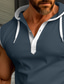 cheap Gym Tank Tops-Men&#039;s Tank Top Waffle Shirt Undershirt Sleeveless Shirt Plain Hooded Outdoor Going out Sleeveless Clothing Apparel Fashion Designer Muscle