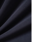 cheap Classic Polo-Men&#039;s Polo Shirt High Neck Outdoor Casual Lapel Quarter Zip Long Sleeve Fashion Basic Waves Solid / Plain Color Quarter Zip Spring &amp;  Fall Regular Fit Black White Dark Navy Blue Polo Shirt
