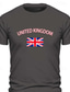 preiswerte Männer Grafik Tshirt-Britische Nationalflagge, grafisches Herren-T-Shirt aus Baumwolle, sportlich, klassisch, lässig, kurzärmelig, bequemes T-Shirt, Sport, Outdoor, Urlaub, Sommer, Modedesigner-Kleidung