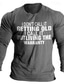 halpa Miesten T-paidat graafisella kuviolla-Kuvitettu En kutsu sitä vanhenemiseksi, sanon sen ylittäneen takuun Suunnittelija Vapaa-aika Katutyyli Miesten 3D-tulostus T-paita Urheilu ja ulkoilu Pyhäpäivä Bile T-paita Musta Sininen Armeijan