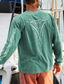 Χαμηλού Κόστους Ανδρικό Γραφικό T-shirt-Γραφική Βίκινγκ Μοντέρνα Καθημερινό Resort Style Ανδρικά 3D εκτύπωση Μπλουζάκι Αργίες Διακοπές Εξόδου Κοντομάνικη μπλούζα Θαλασσί Πράσινο του τριφυλλιού Γκρίζο Μακρυμάνικο Στρογγυλή Ψηλή Λαιμόκοψη