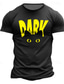 Χαμηλού Κόστους Ανδρικό Γραφικό T-shirt-Γραφική Γάτα Σκούρο Καθημερινά Υψηλής Ποιότητας Καθημερινό Ανδρικά 3D εκτύπωση Μπλουζάκι Υπαίθρια Αθλήματα Αργίες Εξόδου Κοντομάνικη μπλούζα Μαύρο Βαθυγάλαζο Καφέ Κοντομάνικο Στρογγυλή Ψηλή Λαιμόκοψη