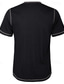 preiswerte Lässige T-Shirts für Herren-Herren Henley Shirt Waffelstrick-T-Shirt T-Shirt Farbblock Henley Strasse Urlaub Kurze Ärmel Patchwork Bekleidung Modisch Designer Basic