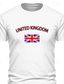 Χαμηλού Κόστους Ανδρικό Γραφικό T-shirt-ανδρική σημαία του Ηνωμένου Βασιλείου γραφικό βαμβακερό μπλουζάκι αθλητικό κλασικό casual πουκάμισο κοντομάνικο άνετο μπλουζάκι αθλητικά υπαίθριες διακοπές καλοκαιρινά ρούχα σχεδιαστών μόδας
