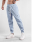 cheap Sweatpants-Men&#039;s Sweatpants Joggers Trousers Drawstring Elastic Waist Elastic Cuff Plain Comfort Breathable Casual Daily Holiday Sports Fashion Black Royal Blue