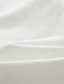 baratos camisas de linho masculinas-Homens Camisa Social camisa de linho camisa de botão camisa de verão camisa de praia Preto Branco Amarelo Manga Curta Tecido Colarinho Verão Casual Diário Roupa