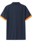 abordables polo clásico-Hombre POLO Camiseta de golf Casual Deportes Diseño Manga Corta Moda Básico Color sólido Retazos 3 Piezas Verano Ajuste regular Gris+Negro+Azul Marino Azul+Vino+Azul Marino Gris+Naranja+Vino