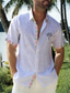 billige Hawaiiskjorts-palm tree tropical men&#039;s resort hawaiian 3d-trykt skjorte knapp opp kortermet sommerskjorte ferie daglig slitasje s til 3xl