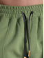 tanie Spodnie dresowe-Męskie Spodnie dresowe Uprawiający jogging Spodnie Ściągana na sznurek Elastyczny pas Elastyczny mankiet Równina Komfort Oddychający Codzienny Święto Sport Moda Czarny Zielony