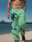cheap Men&#039;s Plus Size Bottoms-Sea Turtle Marine Life Men&#039;s Resort 3D Printed Casual Pants Trousers Elastic Waist Drawstring Loose Fit Straight-Leg Summer Beach Pants S TO 3XL