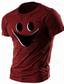 Χαμηλού Κόστους Ανδρικό Γραφικό T-shirt-αστείο πρόσωπο ανδρικό μπλουζάκι γραφικό βαμβακερό αθλητικό κλασικό πουκάμισο κοντομάνικο άνετο μπλουζάκι αθλητικό μπλουζάκι υπαίθριες διακοπές καλοκαιρινά ρούχα σχεδιαστών μόδας