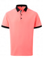 cheap Classic Polo-Men&#039;s Polo Shirt Work Street Classic Short Sleeves Solid / Plain Color Basic Summer Loose Fit dark brown Black White Pink Dark Navy ash-colored Polo Shirt