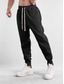 cheap Sweatpants-Men&#039;s Sweatpants Joggers Trousers Drawstring Elastic Waist Elastic Cuff Plain Comfort Breathable Casual Daily Holiday Sports Fashion Black Royal Blue