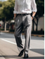 billige Chinos-Herre Pæne bukser Bukser Suit Bukser Flettet Frontlomme Lige ben Vanlig Komfort Forretning Daglig Ferie Mode Chic og moderne Grå