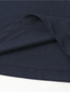 abordables polo clásico-Hombre POLO Camiseta de golf Casual Deportes Diseño Manga Corta Moda Básico Color sólido Estilo clásico Verano Ajuste regular Azul marino + blanco Negro + azul marino Gris+Azul Marino