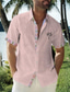 tanie Koszule hawajskie-palma tropikalny męski kurort hawajska koszula z nadrukiem 3D zapinana na guziki letnia koszula z krótkim rękawem wakacje odzież na co dzień od S do 3XL