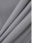 abordables camisas casuales de los hombres-Hombre Camisa casual Negro Blanco Rosa Burdeos Azul Manga Larga Bloque de color Color sólido/liso Cuello Vuelto Calle Vacaciones Abotonar Ropa Moda Ocio