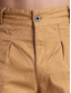ieftine pantaloni casual-Bărbați Pantaloni Cargo Pantaloni Buton Multi Buzunare Simplu Purtabil Casual Zilnic Concediu Sport Modă Negru Verde Militar
