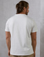 Χαμηλού Κόστους Ανδρικό Γραφικό T-shirt-ανδρικό 100% βαμβακερό πουκάμισο γραμμές / κύματα μπλουζάκι γραφικό μπλουζάκι τοπ μόδας κλασικό πουκάμισο κοντομάνικο άνετο μαύρο λευκό μπλουζάκι στο δρόμο καλοκαιρινά ρούχα σχεδιαστών μόδας