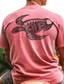 Χαμηλού Κόστους Ανδρικό Γραφικό T-shirt-Γραφική Ζώο Χελώνα Καθημερινά Υψηλής Ποιότητας Καθημερινό Ανδρικά 3D εκτύπωση Μπλουζάκι Αργίες Διακοπές Εξόδου Κοντομάνικη μπλούζα Ροζ Θαλασσί Πράσινο του τριφυλλιού Κοντομάνικο
