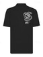 cheap Graphic Polo-OldVanguard x Sui | Snake Punk Gothic Streetwear Polo Shirt Short Sleeve