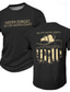 Χαμηλού Κόστους Ανδρικό Γραφικό T-shirt-Γραφική Μοντέρνα Καθημερινό Στυλ δρόμου Ανδρικά 3D εκτύπωση Μπλουζάκι Μπλουζάκι βάφλα Μπλουζάκι μπλουζάκι Υπαίθρια Αθλήματα Καθημερινά Αργίες Κοντομάνικη μπλούζα Μαύρο Βαθυγάλαζο Πράσινο Χακί