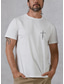 baratos T-shirt Homem estampado gráfico-Camiseta masculina 100% algodão gráfica camiseta top camisa clássica da moda preto branco manga curta camiseta confortável rua férias verão roupas de grife