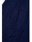 abordables Shorts pour hommes-Homme Short Short en lin Short d&#039;été Bouton Poche Plein Confort Respirable Court Casual du quotidien Vacances Mélange de Lin &amp; Coton Mode Design Blanche bleu marine