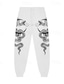 olcso Férfi plusz méretű alsók-Férfi Punk Gótikus Kígyó Melegítőnadrágok Kocogók Nadrágok 3D nyomtatás Közepes csípő Parti Utca Vakáció Tavasz Ősz Normál Mikroelasztikus