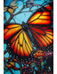 cheap Animals tee-Women&#039;s T shirt Round Neck Stained Glass Hummingbird Print Short Sleeve Fitted Top Artistic Vibrant Casual Summer Wear Comfortable Fashion Clothing Apparel