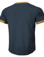 Χαμηλού Κόστους Ανδρικό Γραφικό T-shirt-Διορθώνω πράγματα Αστεία αργκό Καθημερινά Καθημερινό Στυλ δρόμου Ανδρικά 3D-εκτύπωση Πουκάμισο Henley Μπλουζάκι βάφλα Δρόμος Υπαίθρια Αθλήματα Causal Κοντομάνικη μπλούζα Μαύρο Σκούρο πράσινο Καφέ